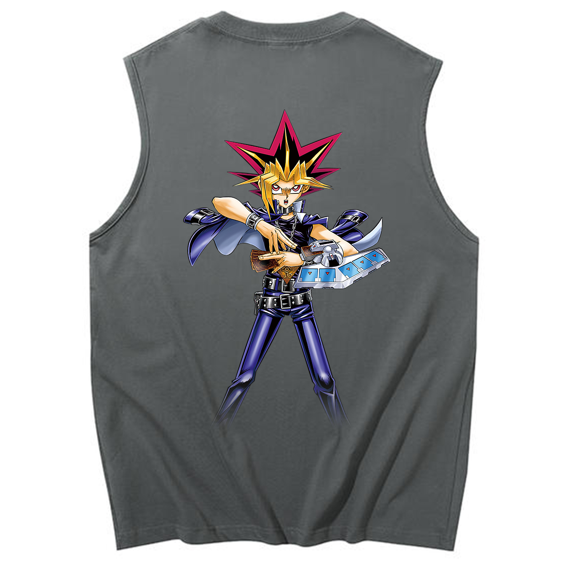 （画像用） 遊☆戯☆王 Yu-Gi-Oh! コットン100％タンクトップ（背面プリント）